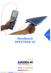 Aaronia SPECTRAN V3 Handbuch