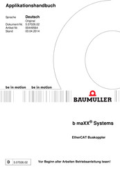 Baumuller EtherCAT Handbuch