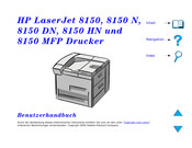 HP LaserJet 8150 MFP Benutzerhandbuch
