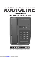 Audioline 908G Bedienungsanleitung
