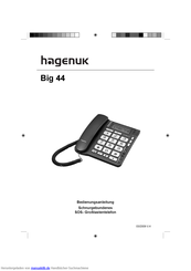 Hagenuk Big 44 Bedienungsanleitung