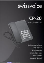 Swissvoice CP-20 Bedienungsanleitung