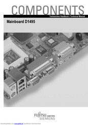 Siemens Fujitsu D1495 Technisches Handbuch