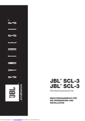 JBL Synthesis SCL-3 Benutzerhandbuch