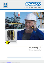 Ecom EX-Handy 07 Bedienungsanleitungen