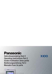 Panasonic EB-x100 Bedienungsanleitung