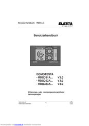 Elesta DOMOTESTA RDO353A Benutzerhandbuch