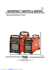 Lincoln Electric INVERTEC 400TPX Bedienungsanleitung