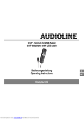Audioline Compact-S Bedienungsanleitung