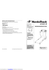 NordicTrack 4500 R Bedienungsanleitung