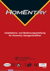 Homentry HE60AS Bedienungsanleitung