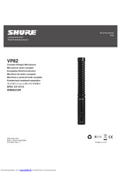 Shure VP82 Handbuch