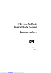 HP Jornada 560 Serie Benutzerhandbuch