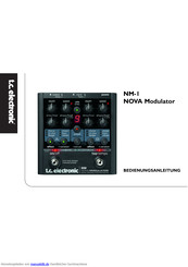 TC Electronic NOVA Modulator Bedienungsanleitung