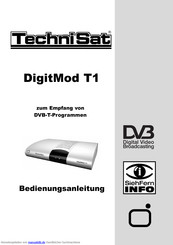 TechniSat DigitMod T1 Bedienungsanleitung