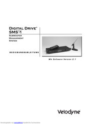 Velodyne Digital Drive SMS-1 Bedienungsanleitung