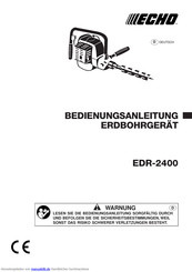 Echo EDR-2400 Bedienungsanleitung