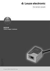 Leuze electronic DCR 85 Originalbetriebsanleitung