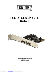 Digitus PCI-EXPRESS-KARTESATA II Benutzerhandbuch