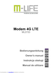 M-Life ML0700 Bedienungsanleitung
