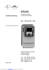 BLEMO ER40K Installationsanleitung