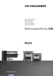 Faulhaber RS232 Bedienungsanleitung