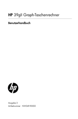 HP 39gII Benutzerhandbuch