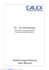 Calex FL - Si-Series Bedienungsanleitung