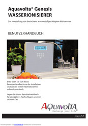 Aquavolta Genesis Benutzerhandbuch