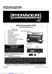 Dynojet Power Commander III USB Installationsanleitung