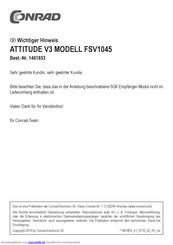 FatShark ATTITUDE V3 Benutzerhandbuch
