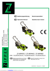 Zipper ZI-BRM60 Bedienungsanleitung
