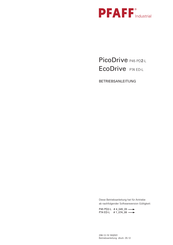 Pfaff EcoDrive P74 ED-L Betriebsanleitung
