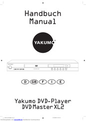 YAKUMO DVD Master XL2 Handbuch