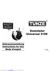 Tunze Osmolator 3155 Gebrauchsanleitung