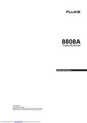 Fluke 8808A Handbuch