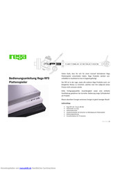 Rega RP3 Bedienungsanleitung