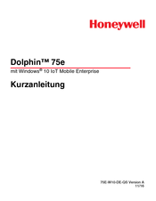 Honeywell Dolphin 75e Kurzanleitung