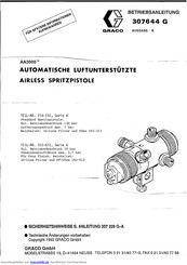 Graco AA3000 Betriebsanleitung