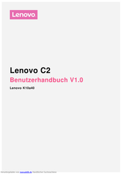 Lenovo C2 Benutzerhandbuch