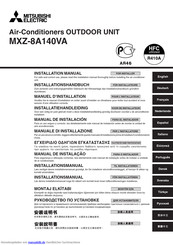 Mitsubishi Electric MXZ-8A140VA Installationshandbuch