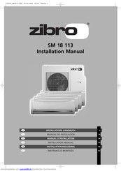 Zibro SM 18 113 Installationshandbuch