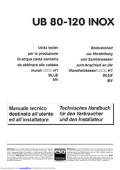 Baxi UB 120 INOX Technisches Handbuch