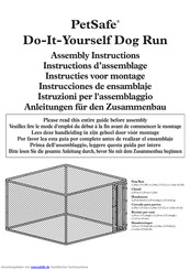 Petsafe Do-It-Yourself Dog Run Anleitung