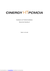 TerraTec CINERGY HT PCMCIA Handbuch