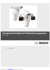Bosch UPH series Installationshandbuch