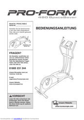 Icon Pro-form 480 SpaceSaver PFEVEL75008.0 Bedienungsanleitung