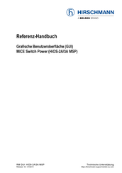 Hirschmann HiOS-2A/3A MSP Handbuch