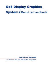 Oce Arizona 460 XT Benutzerhandbuch