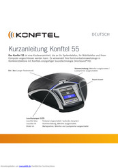 Konftel 55 Kurzanleitung